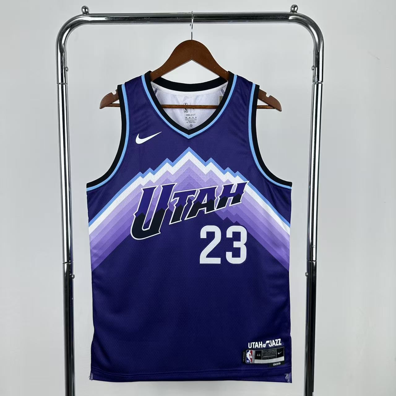 Men Utah Jazz #23 Markkanen Purple Nike Seasons 2026 NBA Jersey->utah jazz->NBA Jersey